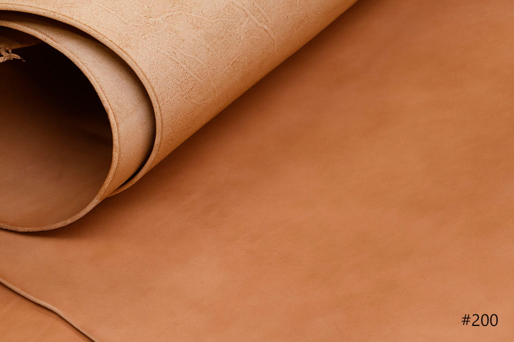 本ヌメ カラータイプ（牛半裁・厚口ヌメ）｜革販売ミヤツグ - 皮革専門