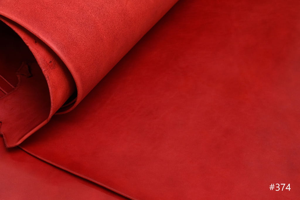 本ヌメ カラータイプ（牛半裁・厚口ヌメ）｜革販売のミヤツグ - 皮革