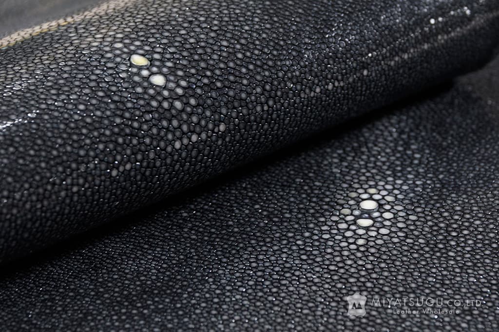 スティングレイ・銀擦り（エイ革・9インチ）｜革販売のミヤツグ - 皮革